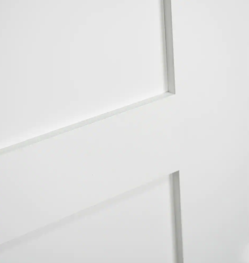 Shaker 3-panel solid core door